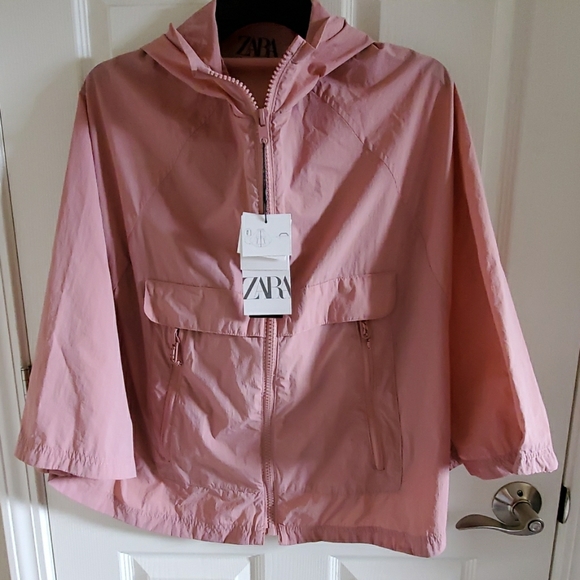 Zara Other - 🆕️ ZARA GIRLS PINK CAPE JACKET